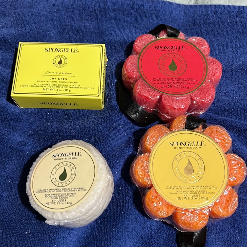 4 new Spongelles